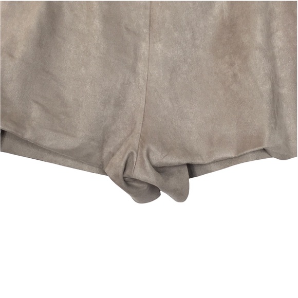 ❗️SOLD❗️Zara Buckle Wrap Suede Skort Shorts - Picture 9 of 12
